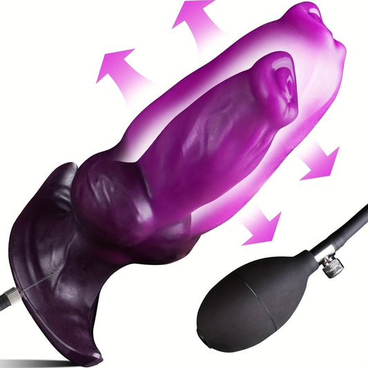 Canine Big Butt Plug Inflatable Plug Sex Toy