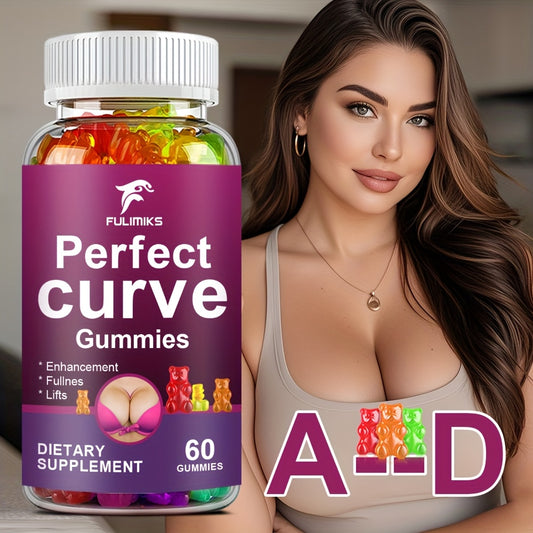 🍓 CurvaBloom™ Breast Enhancing Gummies - 60 ct