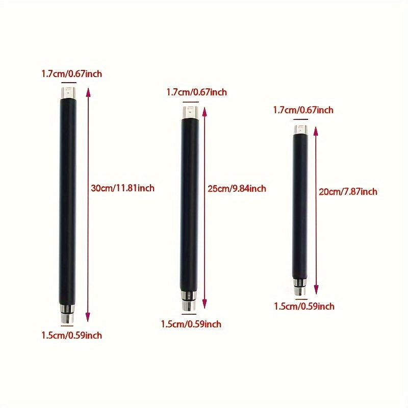 Black Metal Extension Tube Extension Rod for Sex Machine, Sex machine attachments accessories