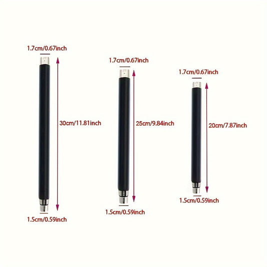 Black Metal Extension Tube Extension Rod for Sex Machine, Sex machine attachments accessories