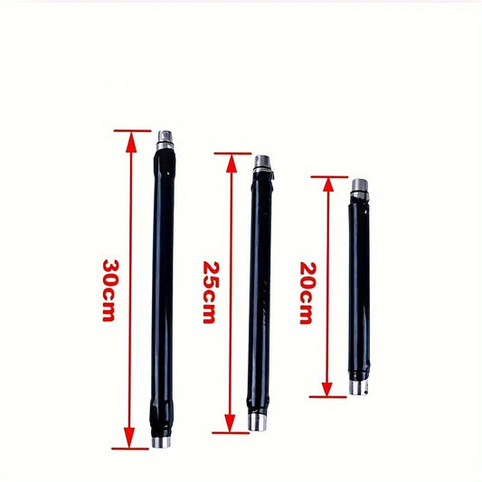 Black Metal Extension Tube Extension Rod for Sex Machine, Sex machine attachments accessories