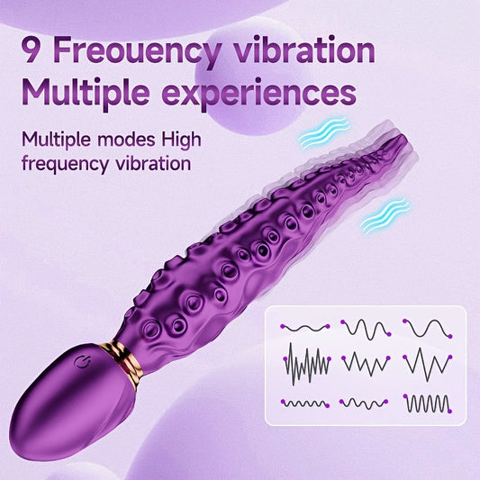 Realistic Tentacle 10-Mode Vibrating Dildo