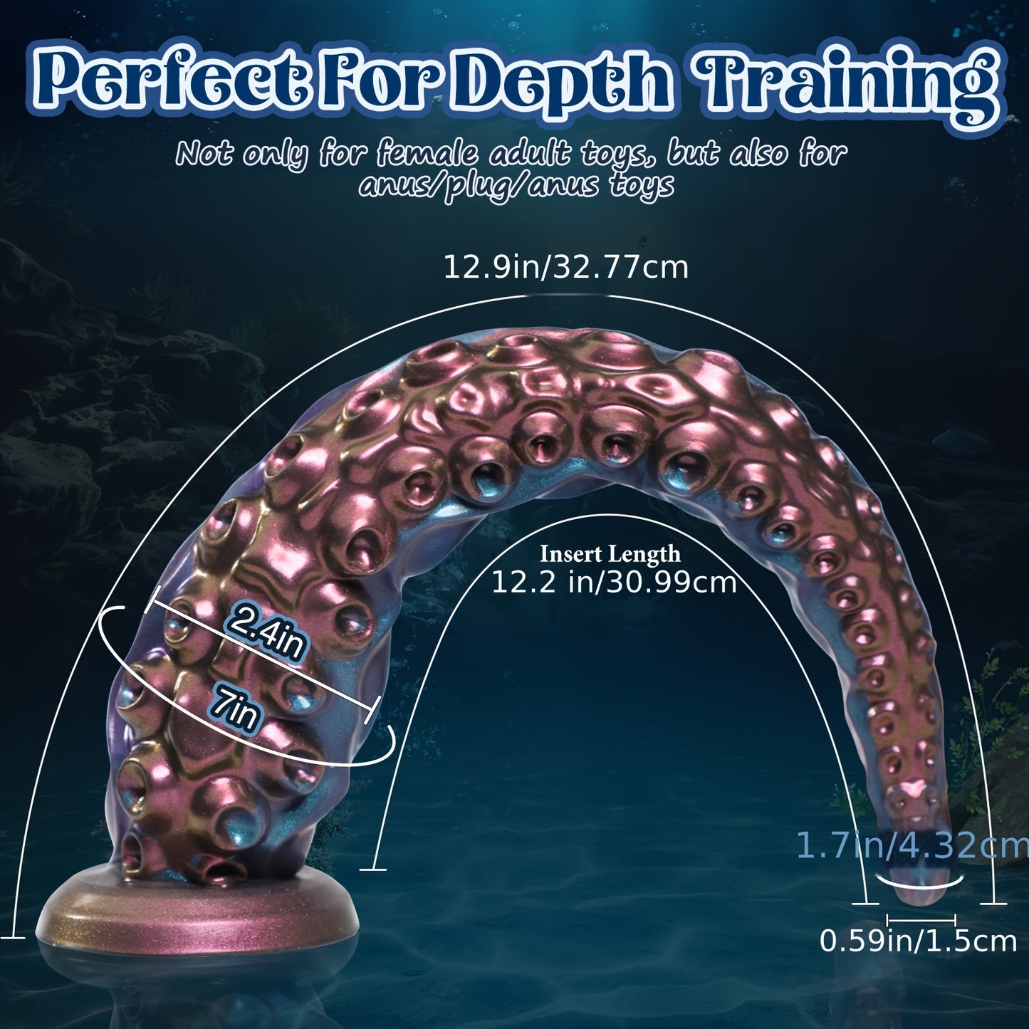 EXOTIC Octopus Tentacle Dildo