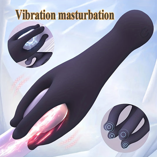 10 Frequency Automatic Portable Vibrating Rechargeable Penis Trainer