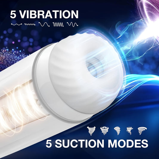 Automatic Male Masturbator - Vibrating & Thrusting