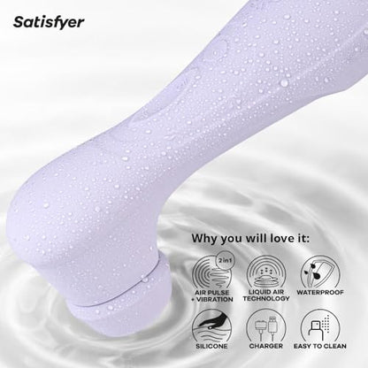 Satisfyer Pro 2 Generation 3 (NO Bluetooth) with Liquid Air Vibrator Sex Toy | Adult Toys for Women | Sucking Clitoral Stimulator | Vibrating Sexual Pleasure Device | Stimulation Vibrators (Wine Red)