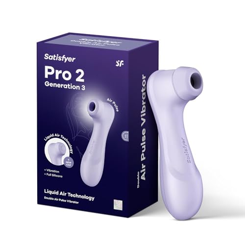 Satisfyer Pro 2 Generation 3 (NO Bluetooth) with Liquid Air Vibrator Sex Toy | Adult Toys for Women | Sucking Clitoral Stimulator | Vibrating Sexual Pleasure Device | Stimulation Vibrators (Wine Red)