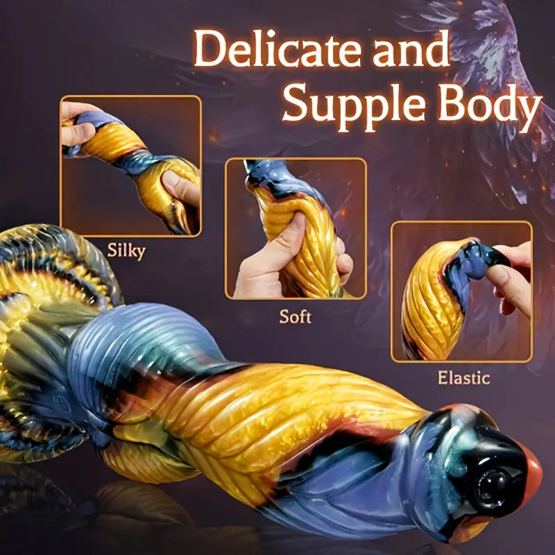 Phoenix Thrusting Big Sucker Female Monster Dildo