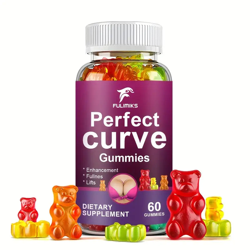 🍓 CurvaBloom™ Breast Enhancing Gummies - 60 ct