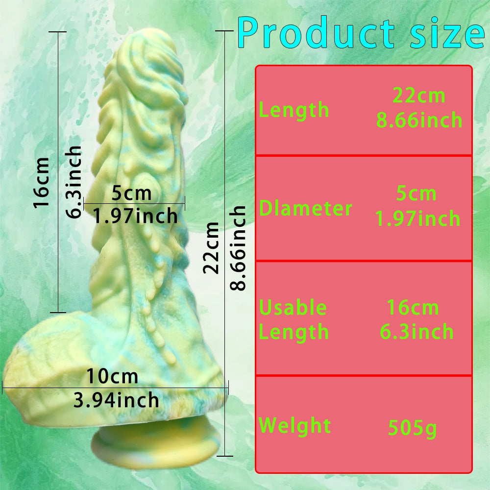8.66" Huge Fantasy Reality Dildo