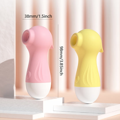 Unisex Seahorse Shaped Sucking Vibrator With 10 Level Modes