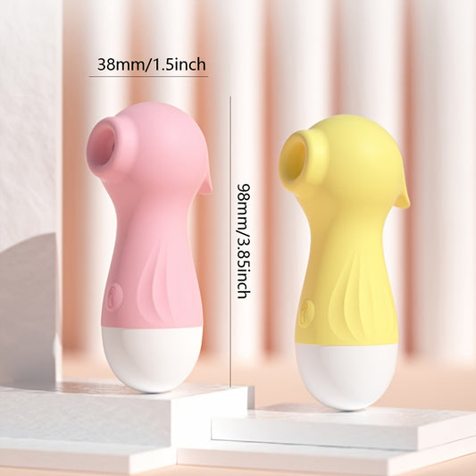 Unisex Seahorse Shaped Sucking Vibrator With 10 Level Modes