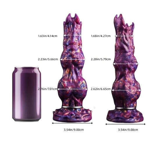 Monster Dildo Huge Thick Dildo Fantasy Ovipositor Dildo with 3 Eggs