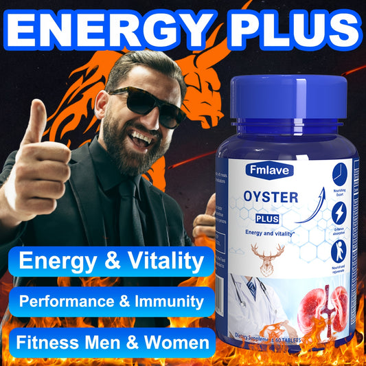 Oyster Plus Energy Supplement - 30day Supply