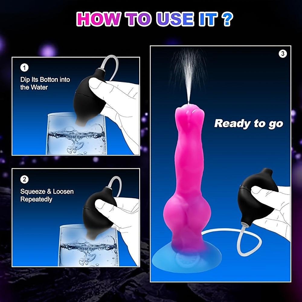 Squirting Dildo Anal Plug Monster Dildo