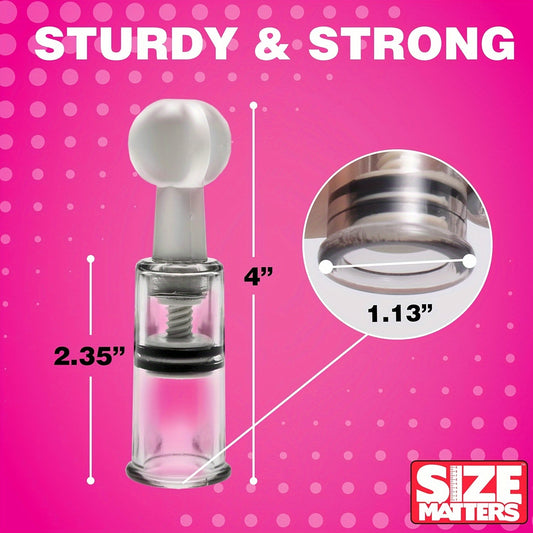 Twist Up Nipple And Clitoris Suction Devices