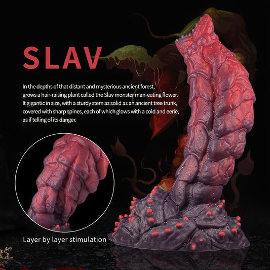 Cannibal Flower Petal Silicone Monster Dildo