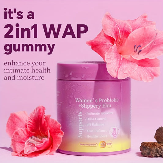 Leefar Women's Probiotic Gummies 2-in-1 WAP Formula