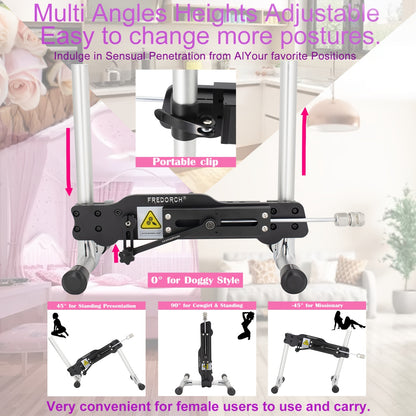 FREDORCH 86W Pleasure Machine Anti-rotation self-locking connector