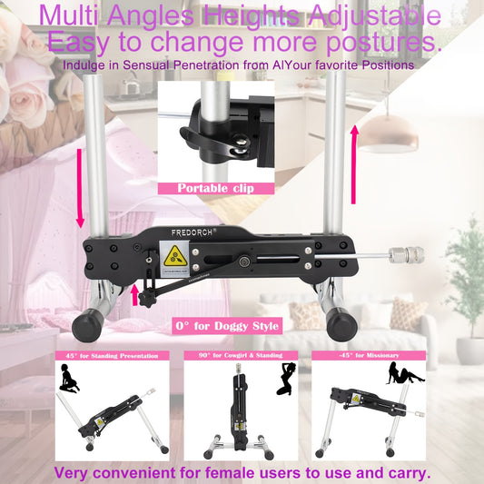 FREDORCH 86W Pleasure Machine Anti-rotation self-locking connector
