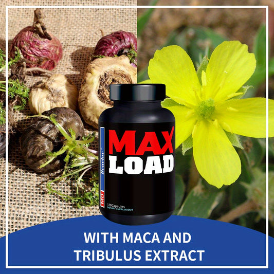 Max Load-7-in-1 Energy Supplement with L-Arginine, Tribulus terrestris