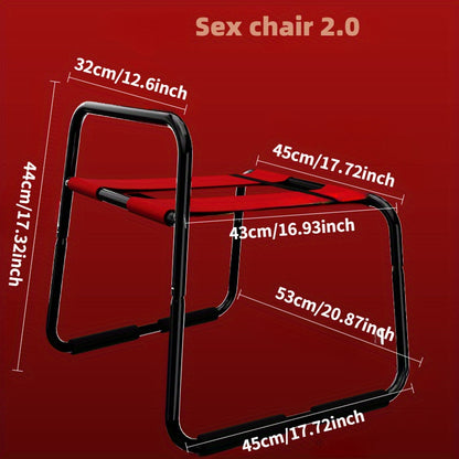 Ergonomic Iron Couple Bondage BDSM Sex Chair
