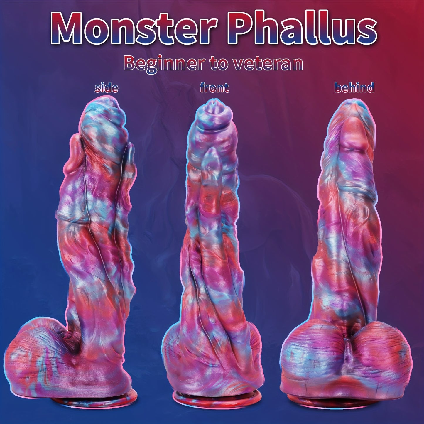 Giant Monster Cock W/Suction Cup Base