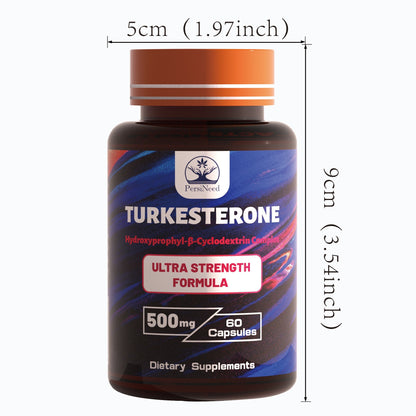 Turkesterone Men's Vitality Boost with Hydroxyprophyl-Cyclodextrin