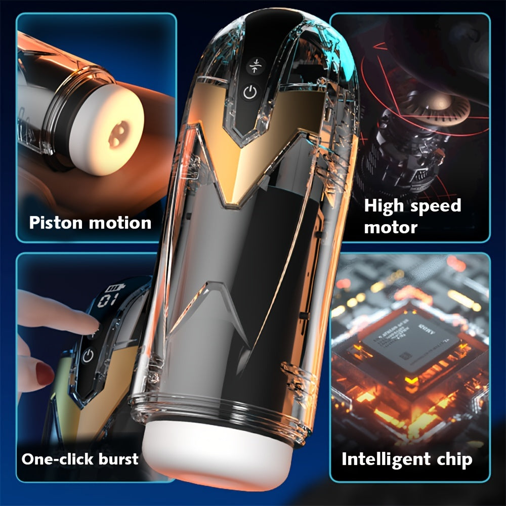 3-Speed 9-Mode Male Rechargeable Masturbation Cup