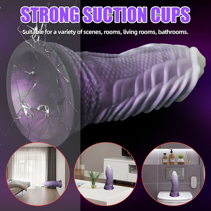 Big Monster Dildo with Raised Points
