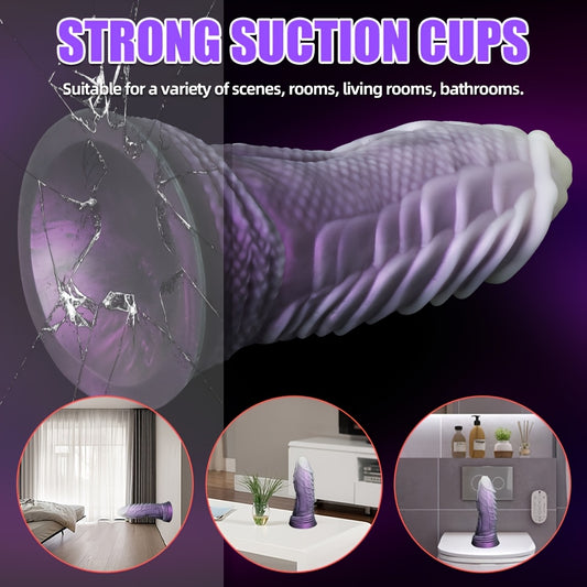 Big Monster Dildo with Raised Points