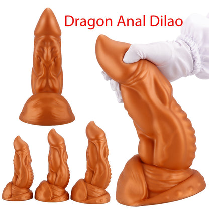 Realistic Dragon Dildo with Suction