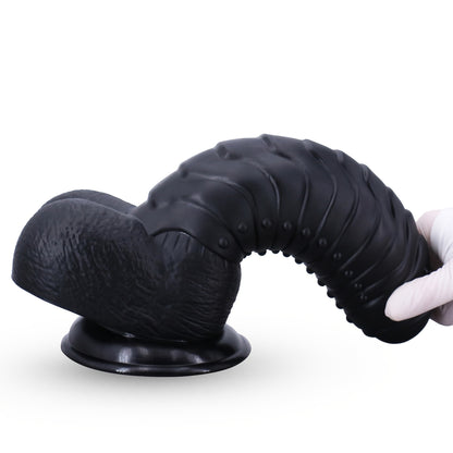MAXIMUM Black Cock Giant Dildo 3.1inch Diameter 12inch Long Large Black Dildo
