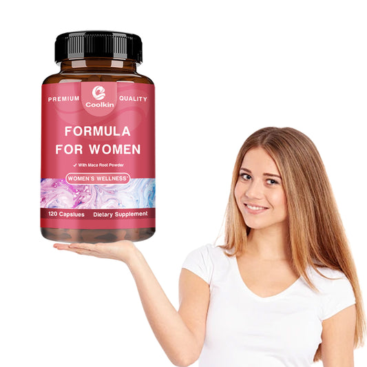 Horny Goat Weed, Tribulus, Tongkat Ali, Maca Root Supplement - 120 Capsules