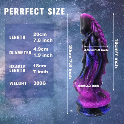 Inferno's Embrace – 8.66" Dragon Fantasy Dildo