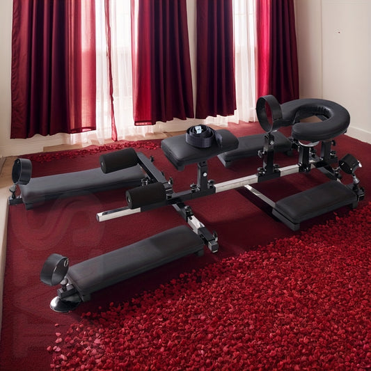 Erotic Seat Handcuffed Spreader Bench Chair