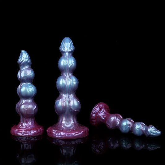Thick Knot Huge Dragon Horse Design Dildo with 3 Dog Knots