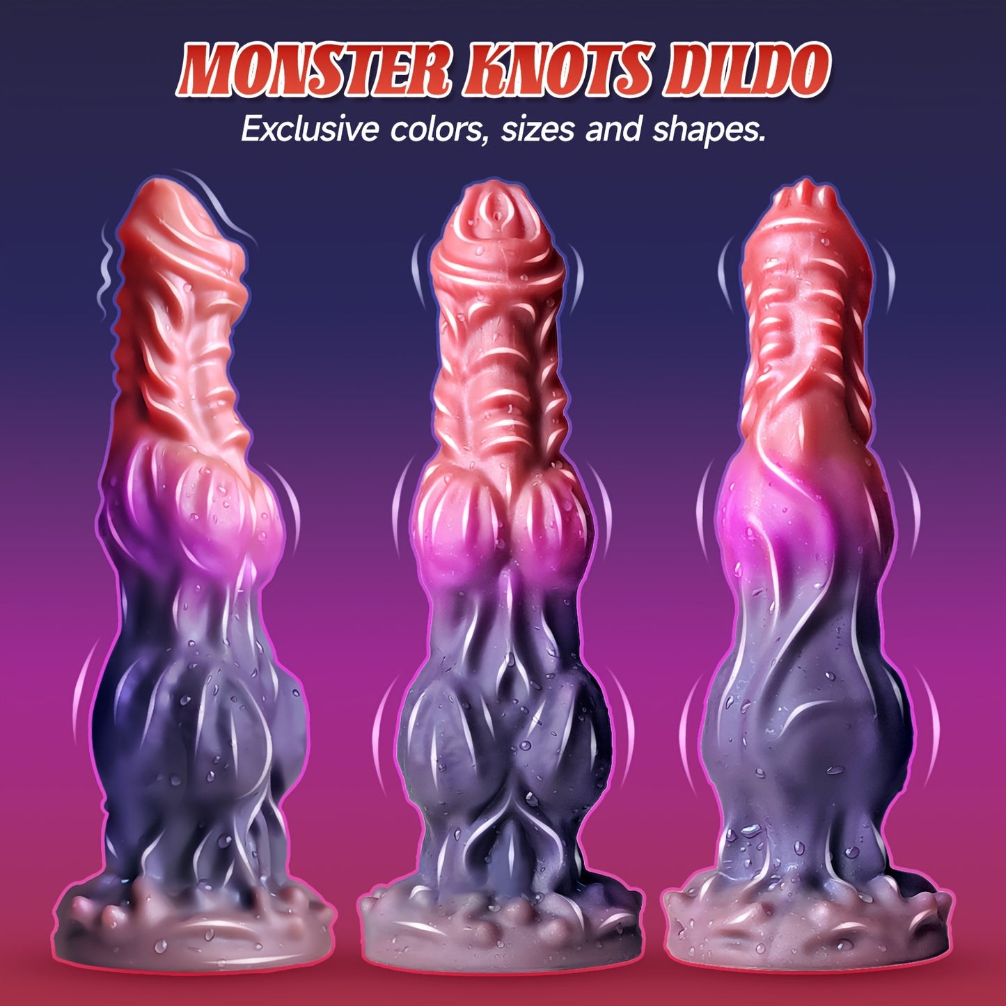 9. 4" Monster Dildo with Squirting Feature