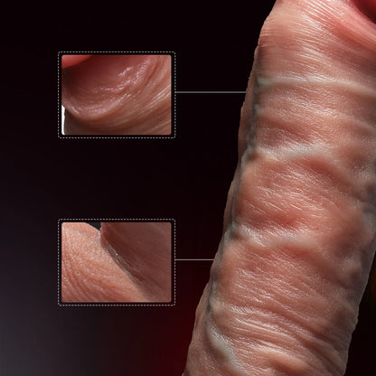 Realistic Dildo Vibration Penis Telescopic Dick Penetration