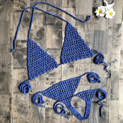 Handmade Crochet Micro Bikini G Thong