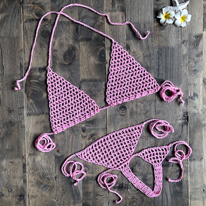 Handmade Crochet Micro Bikini G Thong