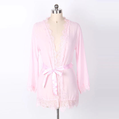 Sleepwear Women Lace Babydoll Erotic Sexy Lingerie Pajamas