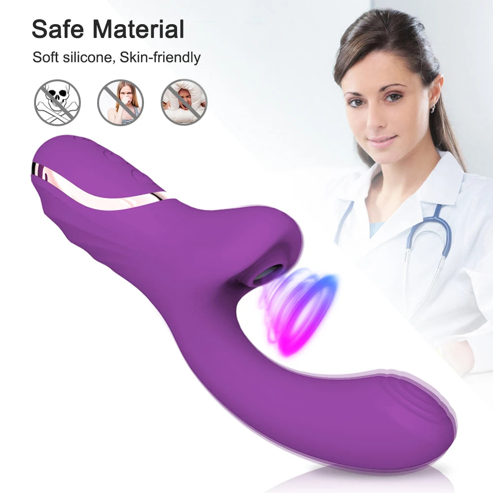 Powerful Clitoral Vibrator For Women Clit Clitoris Sucker Sucking Vacuum
