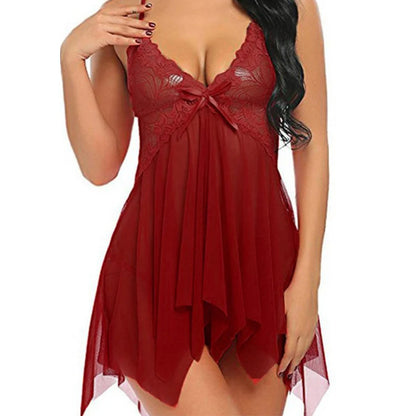 New Hot Women Sexy Nightwear See Through Plus Size