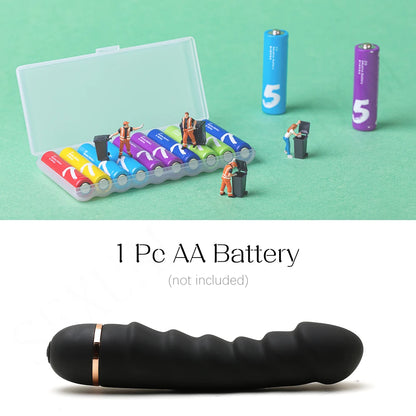 20 Modes Vibrator Soft Silicone Dildo Realistic Penis Strong Motor