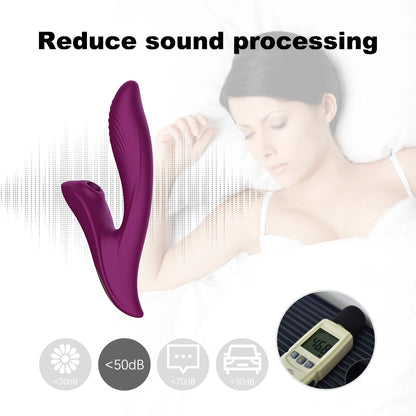 Vagina Sucking Vibrator 10 Speed Vibrating Oral Sex Suction Clitoris