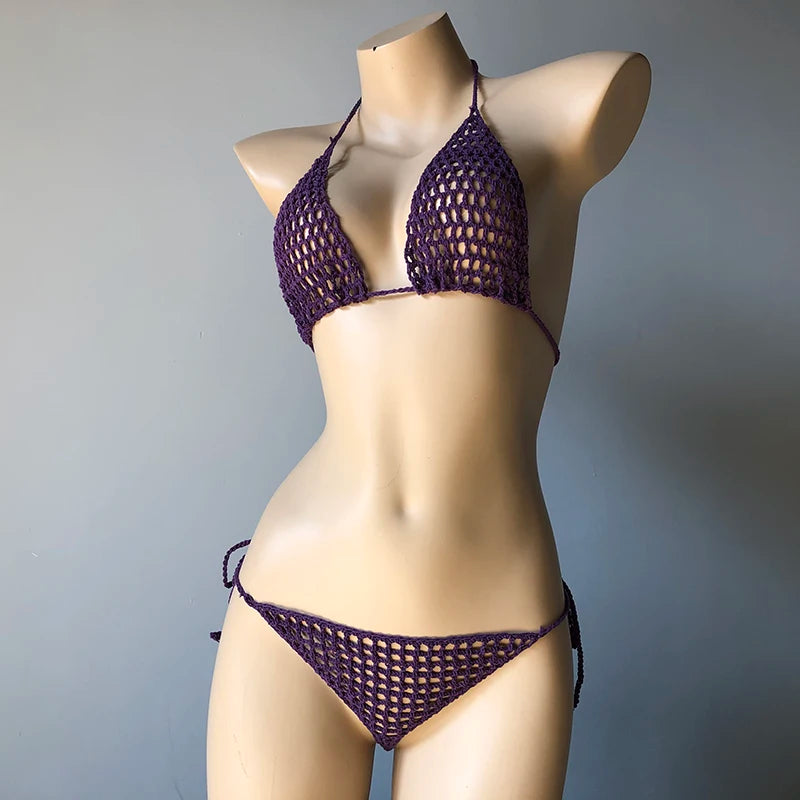 Handmade Crochet Micro Bikini G Thong