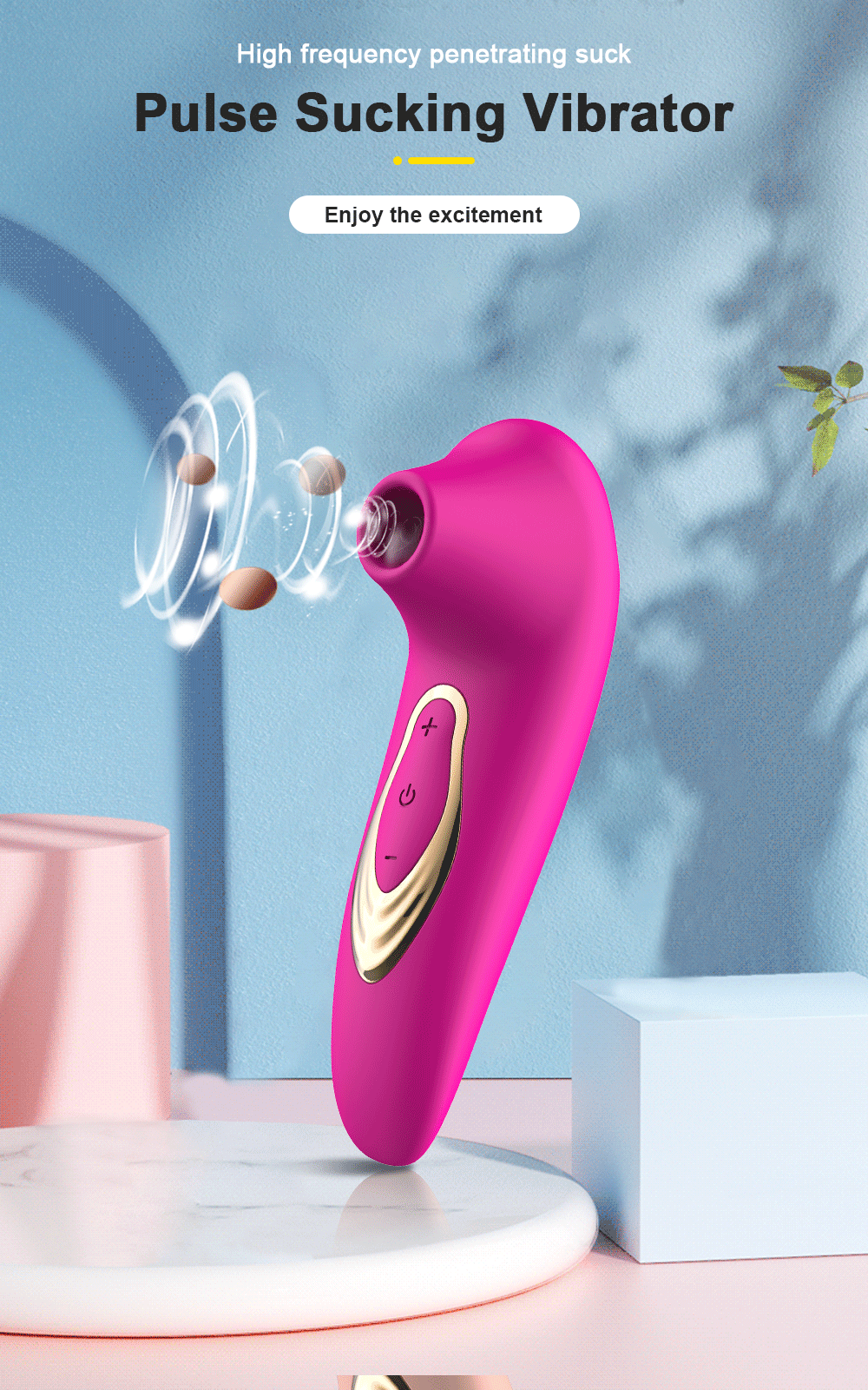 Powerful Sucking Vibrator Female Sex Toys for Women Clit Clitoris Sucker