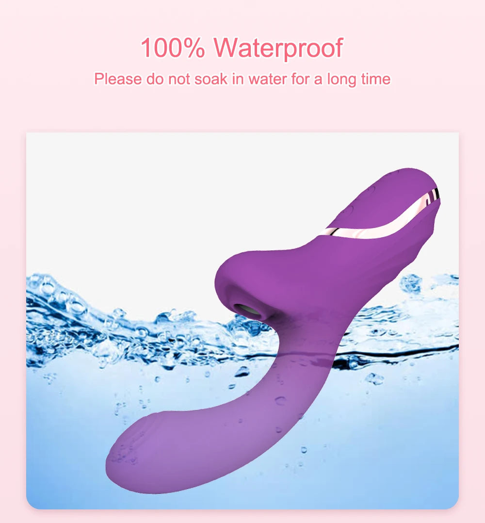 Powerful Clitoral Vibrator For Women Clit Clitoris Sucker Sucking Vacuum
