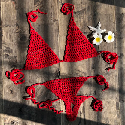 Handmade Crochet Micro Bikini G Thong